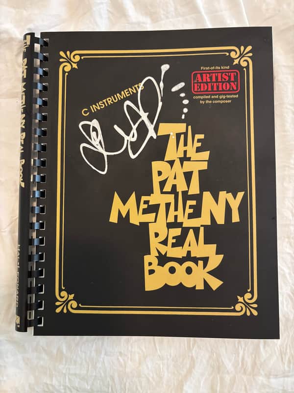 Pat Metheny Beal Book: Artist Edition- Autographed image 1