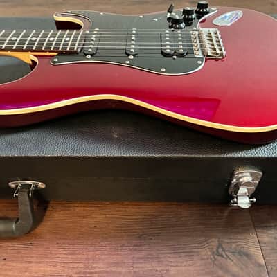 Fender AST Aerodyne Stratocaster MIJ (Made In Japan) 2004 - 2017 - Old Candy Apple Red Metallic image 19