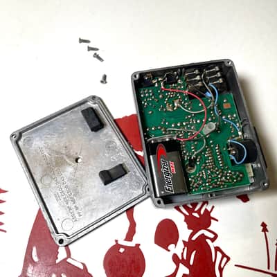 1980s TC Electronic Booster+ Distortion Pedal Black image 3