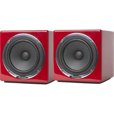 Avantone Pro AV-ARED Mixcube Active Reference Monitors (Red, Pair) - 5.25" image 2