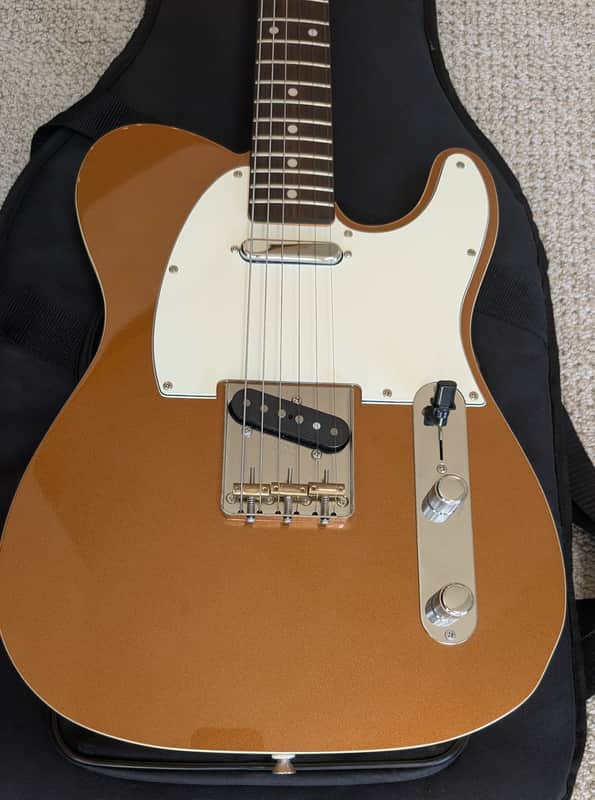 Fender JV Modified '60s Custom Telecaster 2022 - 2024 - Firemist Gold image 1