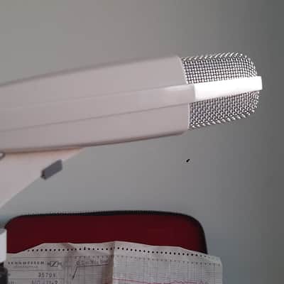 Sennheiser MD 421-2 Cardioid Dynamic Microphone 1960s - 1970s - White image 9