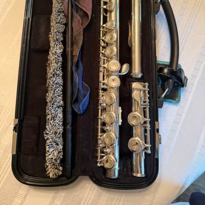 Yamaha YFL-200AD Advantage Flute 2010s - Silver image 4