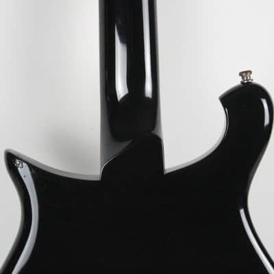 2006 Rickenbacker Colorado 650C Jetglo Black in Original Case Wide Neck Electric Guitar image 12