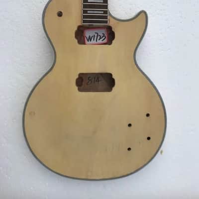 Maple Top Les Paul LP Style Guitar Body with Neck and Rosewood Fingerboard image 1