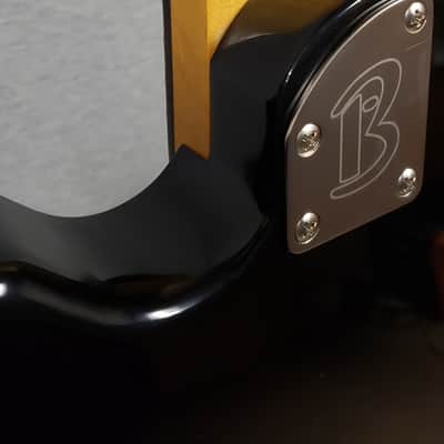 Belltone BC1 B-Classic One Graffiti Yellow Top/Black Back with Hard Shell Case image 8