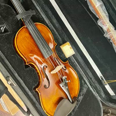 Stagg VN-4/4 HG - High Gloss SOLID Violin image 3