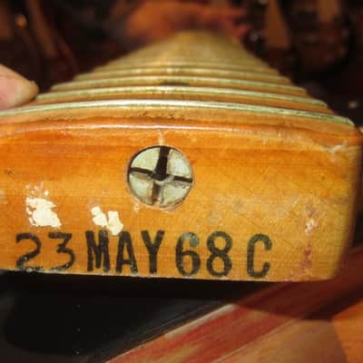1968 Fender Telecaster Bass Off White image 8