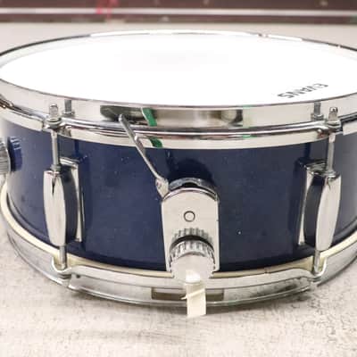 Stetson 5.5x14" Snare Drum Blue Sparkle Vintage 1960's MIJ image 5