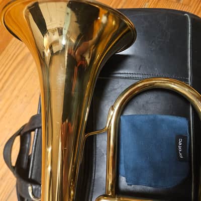 Getzen Eterna 895 Flugelhorn--Serviced, Leather Bag, Nice! image 2