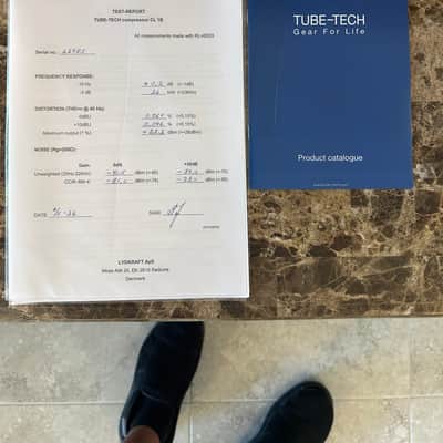 Tube-Tech CL 1B Mono Opto Compressor Blue 1 Month Old image 7
