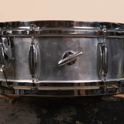 1970s Gretsch 5x14 Aluminum Model #4408 Snare Drum image 4