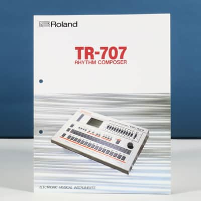 Roland TR-707 Rhythm Composer brochure