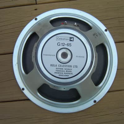 1978 Celestion G12-65 spkrs, 15 ohm, matched set of 4 ! image 4