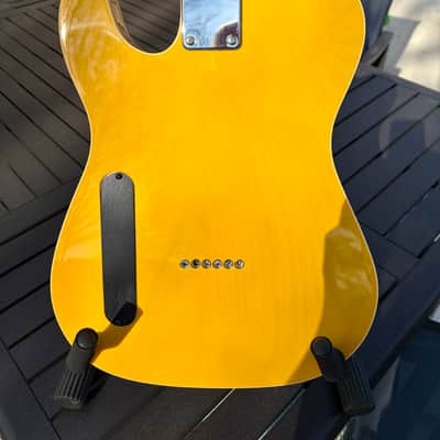 Warmoth Telecaster 2026 - Roasted maple - XGP double bound TV yellow image 3