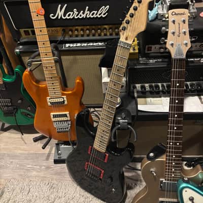 Charvel copy San Dimas parts guitar San dimas 2013 - Black image 1