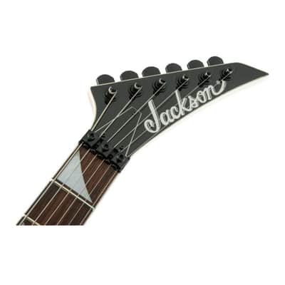 Jackson JS Series King V JS32, White with Black Bevels Electric Guitar image 6