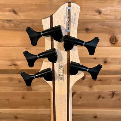 Ibanez BTB865SC Electric Bass Guitar - Weathered Black Low Gloss image 6