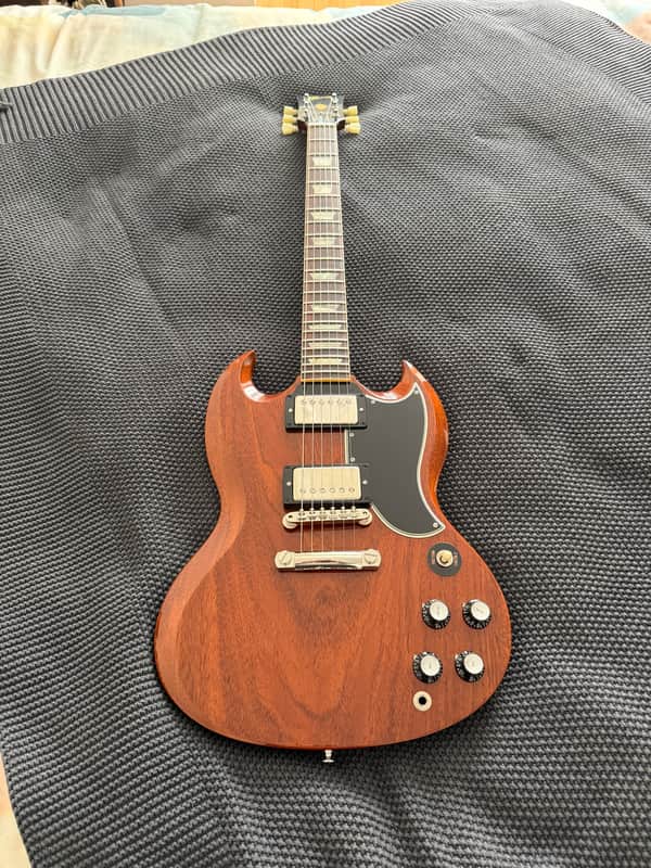 Gibson Custom Shop '61 Les Paul SG Standard Reissue 2025 - Faded Cherry Gloss image 1
