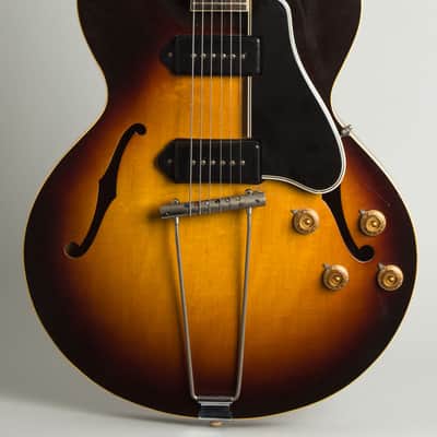 Gibson  ES-225TD Thinline Hollow Body Electric Guitar (1959), ser. #S9407-26 (FON), black tolex hard shell case. image 3