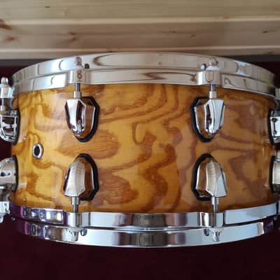 Mapex Black Panther 14"x5,5" Natural Ash Burl image 3
