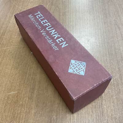 Telefunken NEUMANN CMV3 MIKROFON BOTTLE VINTAGE CARTON BOX image 5