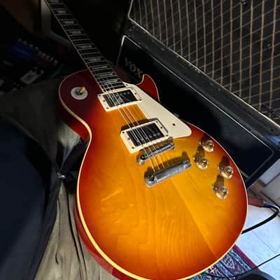 Gibson Les Paul Custom Shop '58 R8 Washed Cherry 2008 VOS Historic image 11
