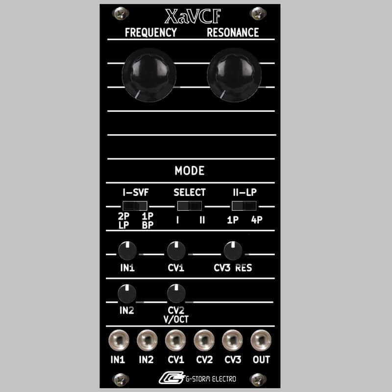 G-Storm Electro XaVCF Eurorack OB-Xa Filter Adaptation image 1