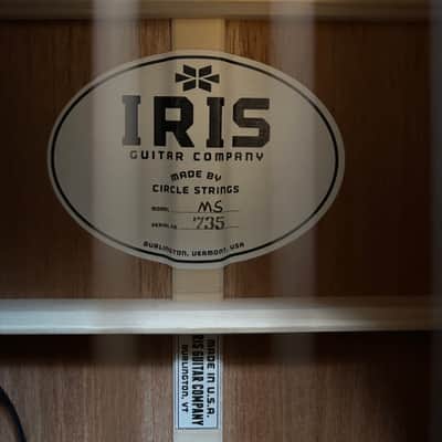 Iris Guitar Company MS-00 2023 - Tobacco Burst image 8