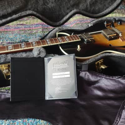 Gibson ES-175 D 2010 headstock repair Vintage Sunburst image 17