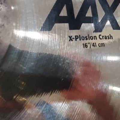 MINT! Sabian 16" AAX X-Plosion Crash Cymbal (Gorgeous!) image 4