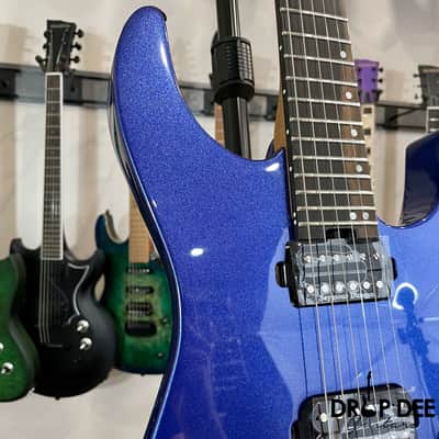 Jackson American Series Virtuoso Electric Guitar w/ Case-Mystic Blue image 5