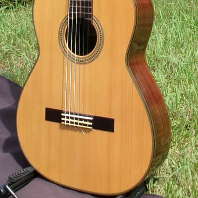 1986 Kazuo Yairi H-5 Hermann Hauser Model Classical Guitar - Natural+Hard Case image 4
