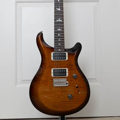 2023 PRS 10th Anniversary S2 Custom 24 - Black Amber electric guitar with PRS hard case image 2