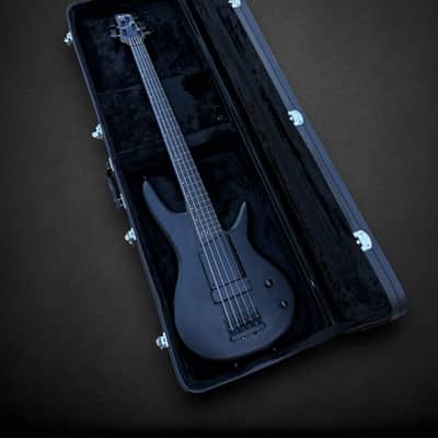Ibanez GWB 35 Gary Willis Signature Fretless 5 2010s - Matte Black image 2