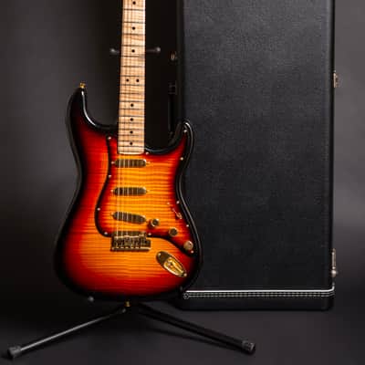 2007 Fender Custom Shop Masterbuilt Yuriy Shishkov Stratocaster Ukrainian Strat Aged Cherry Burst 1 Of 10 Limited Edition RARE collector image 8