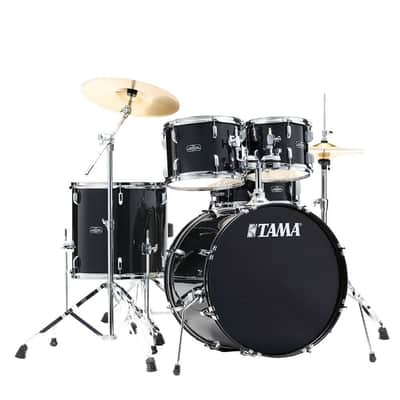 Tama Stagestar 5pc Drum Set w/22BD Black Night Sparkle image 2