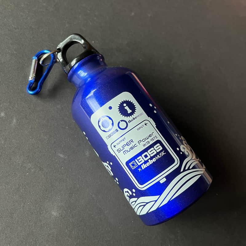 RARE 45th Anniversary BOSS x Ikebe Music Japan - Super Music Power IKB-1975 DRINKING BOTTLE image 1
