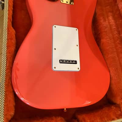 Fender Hank Marvin Prototype Strat 1998 - Fiesta Red image 7