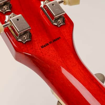 2026 Tokai SG-201 Premium Series Cherry | Honduran Mahogany | Nitro Lacquer | Long Neck Tenon | Made in Japan image 12