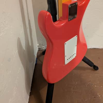 Fender Stratocaster Custom Shop - Faded Fiesta Red image 7
