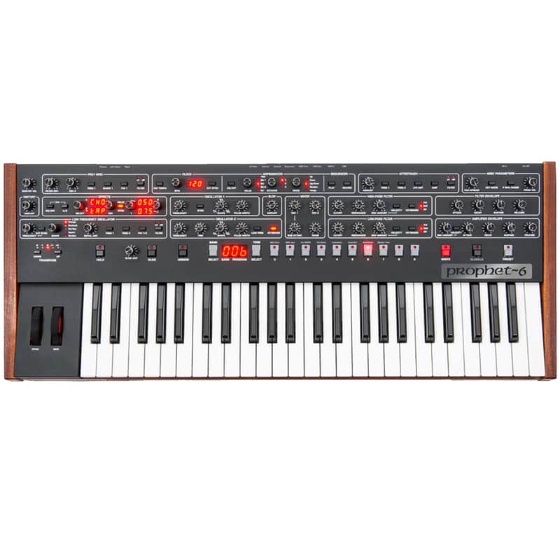 Dave Smith Instruments Prophet 6 49-Key 6-Voice Polyphonic Synthesizer image 1