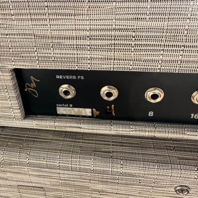 Morgan Amplification Custom Shop CM50 2017 - Chalk Chiliwich image 5