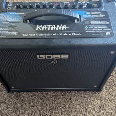 Boss Katana-50 EX Gen 3 50-Watt 1x12" Digital Modeling Guitar Combo 2024 - Present - Black image 3