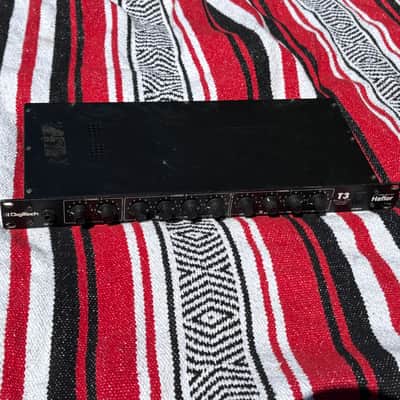 DigiTech Hafler T3 3 Channel Guitar Preamp 1993 - Black image 1