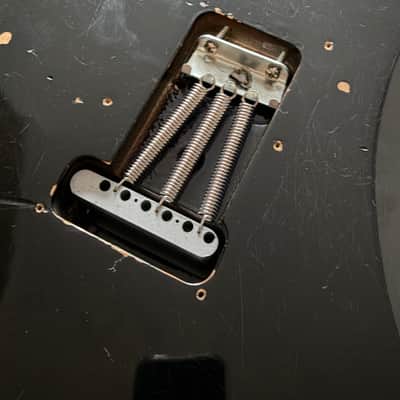 1990s Fender Mexico Stratocaster Body - Black image 6