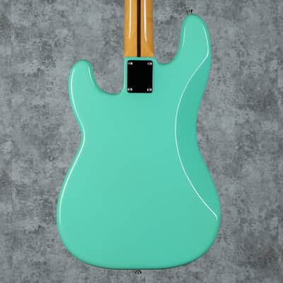 Fender Vintera '50s Precision Bass With Shaped Hard Case Seafoam Green 2020 image 4