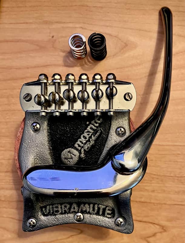 Mosrite The Ventures Vibramute NOS Tailpiece and Bridge | Reverb