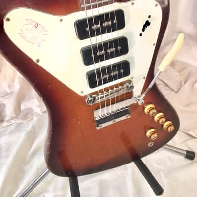 Gibson Firebird III Non-Reverse 1964 Sunburst image 4