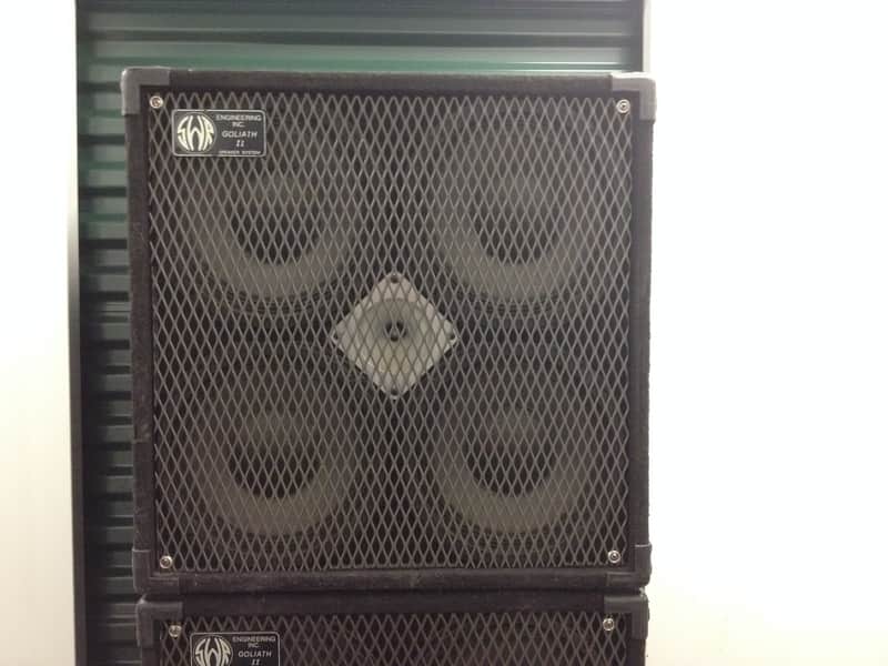SWR Goliath II 4X10 Black/Grey | Reverb